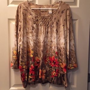 ➕Alfred Dunner Embellished Top